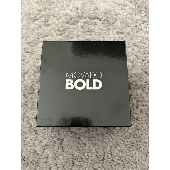 NEW IN BOX Movado BOLD Women’s Bold Verso Swiss Silver Watch